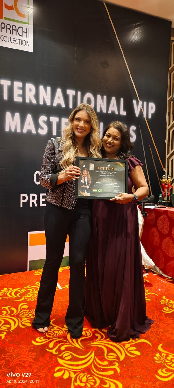 Achievement in Advanced Hairstyling & Makeup